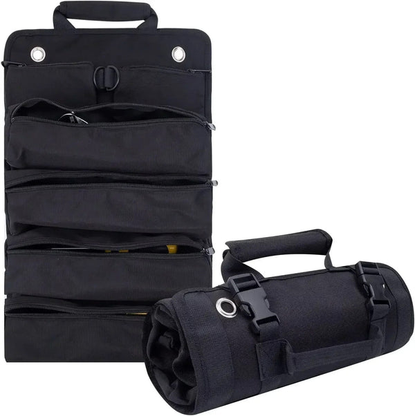 Roll-up Tool Bag for Every Job - ForgeRoll-Black-The Livary