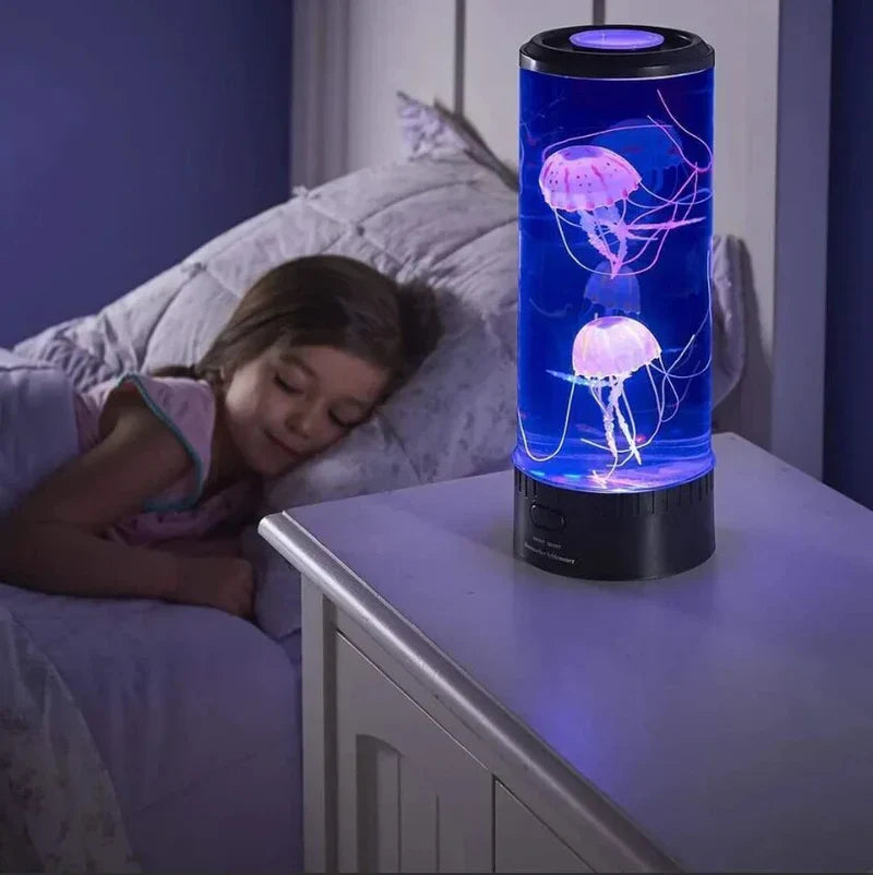 LED Jellyfish Lava Lamp - OceanGlow-The Livary