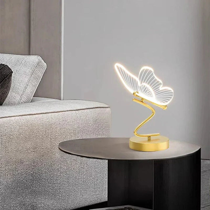 Luxury Butterfly LED Table Lamp - ButterflyLuxe-The Livary
