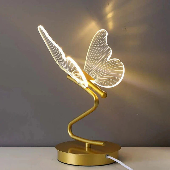 Luxury Butterfly LED Table Lamp - ButterflyLuxe-The Livary