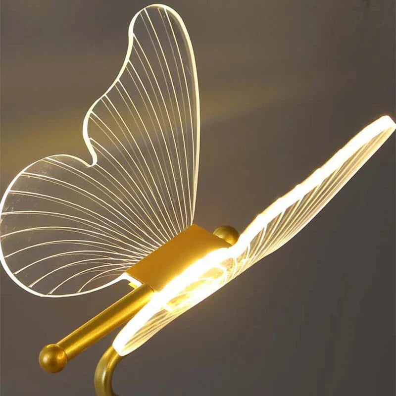 Luxury Butterfly LED Table Lamp - ButterflyLuxe-The Livary