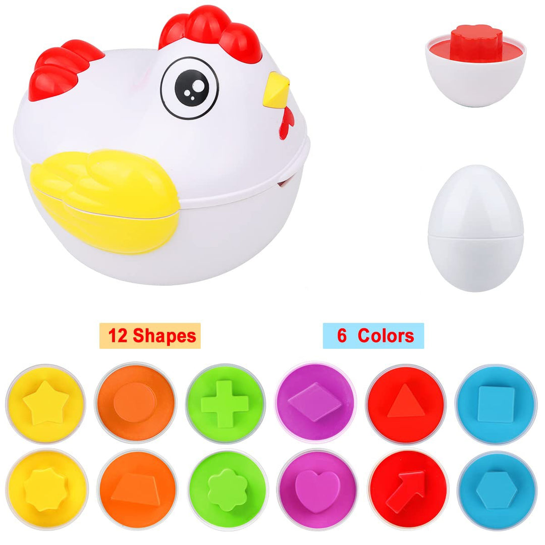 Creative Egg Puzzle for Children - EggCiting Puzzle Set