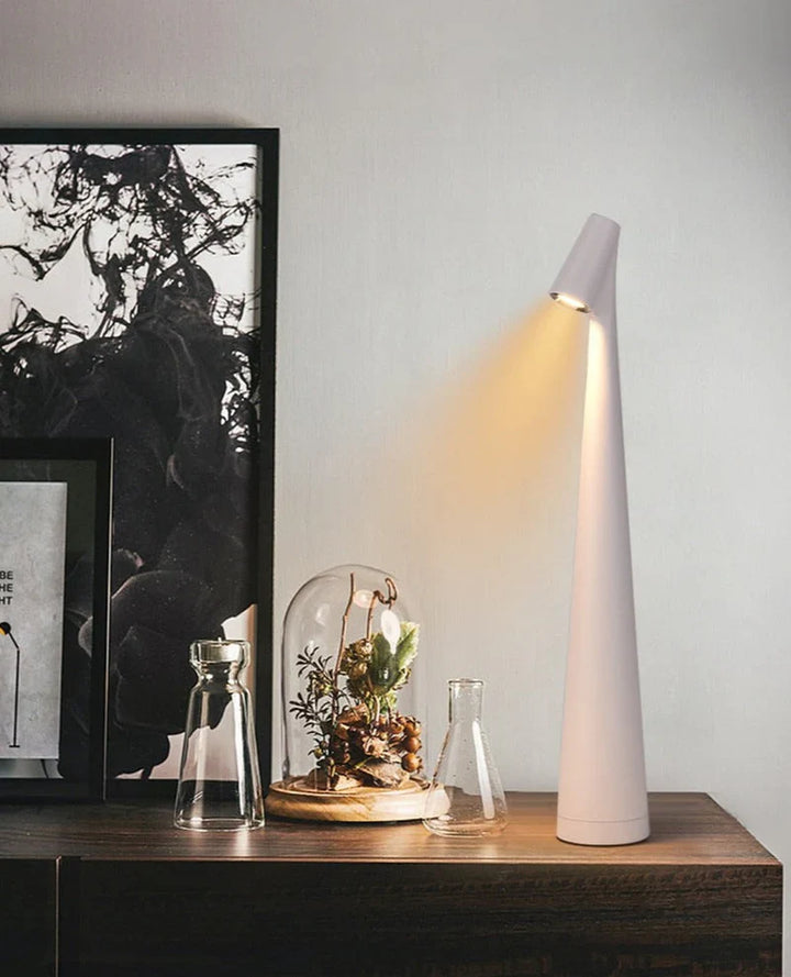 Atmospheric Wireless Table Lamp - LunaLite-Black-13.78 inches-The Livary
