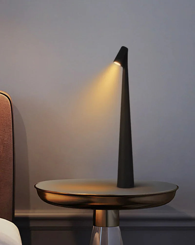 Atmospheric Wireless Table Lamp - LunaLite-Black-13.78 inches-The Livary