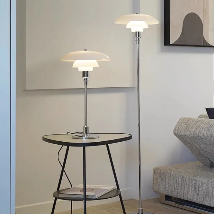 Glass Decorative Lamp - AuroraGlow-Wall lamp (Black)-The Livary