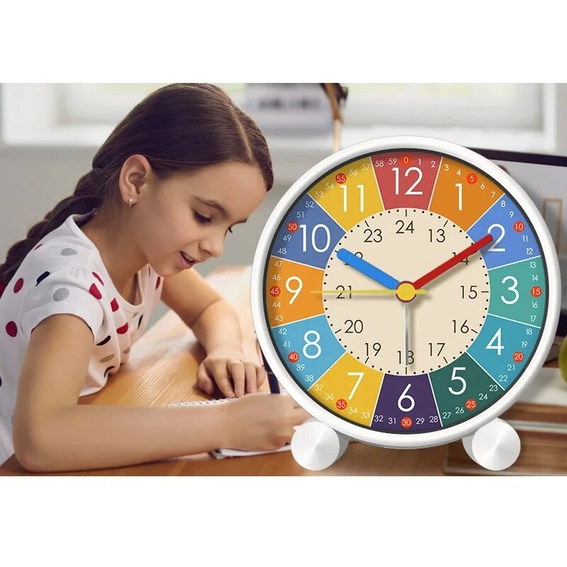 Playful Children's Alarm Clock with Educational Puzzle Function - Tocki-The Livary