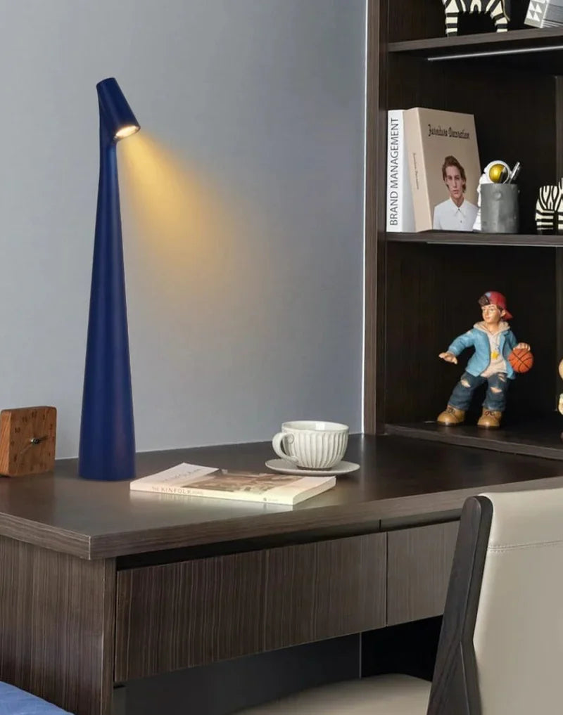 Atmospheric Wireless Table Lamp - LunaLite-Black-13.78 inches-The Livary