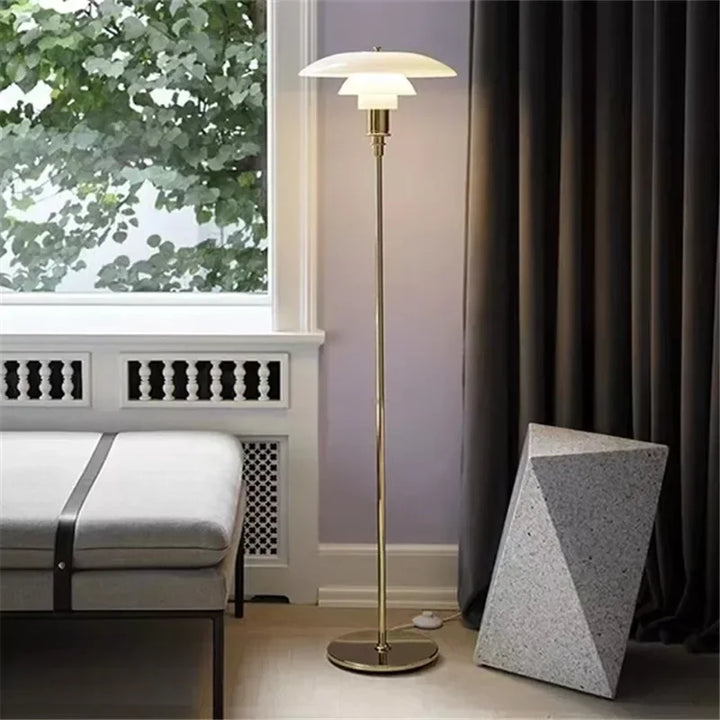 Glass Decorative Lamp - AuroraGlow-Wall lamp (Black)-The Livary