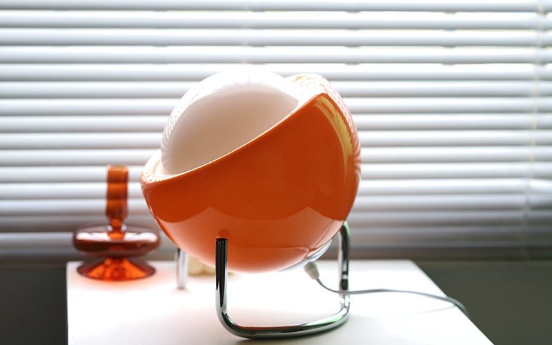 RETRO GLASS TABLE LAMP - ATMOSPHERIC NORDIC NIGHT LIGHTING-The Livary