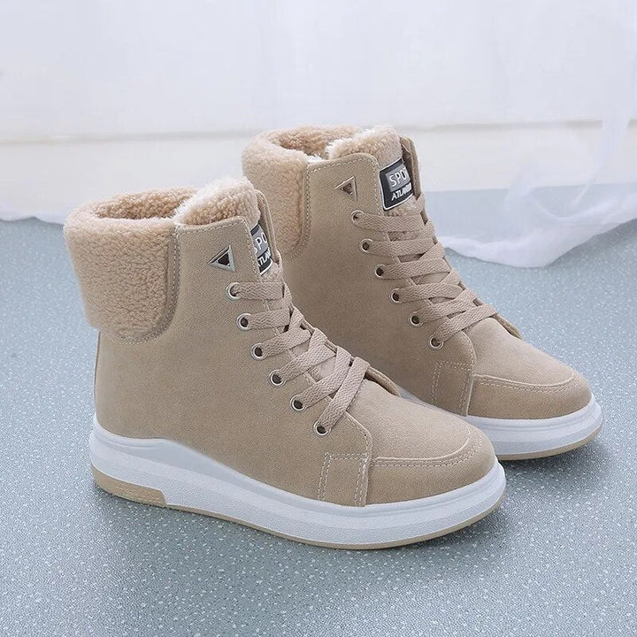 Sporty Ladies' Boots - Nora-Beige-2.5-The Livary