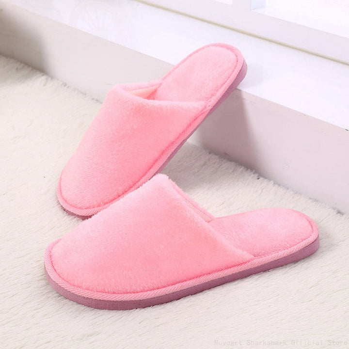 Comfortable Fur Slippers - Sofie-Pink-3.5-The Livary