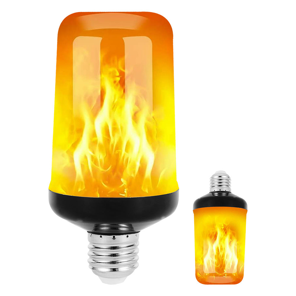 LED FLAME LIGHT PARTY LAMP - 4 MODES SIMULATING FIRE-E14 3Modes A-The Livary