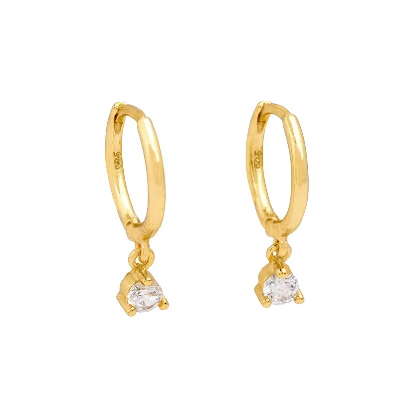 Versatile Earring Set - Aurora-Gold-Classic CZ Hoop-The Livary