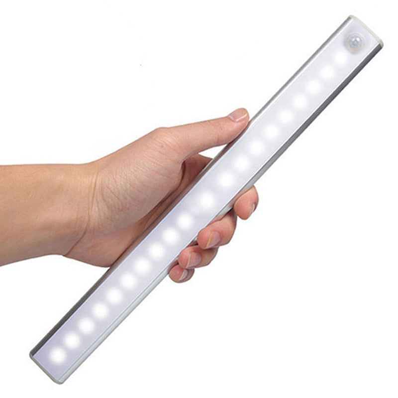 WIRELESS LED NIGHT LIGHT WITH MOTION SENSOR AND RECHARGEABLE BATTERY-The Livary