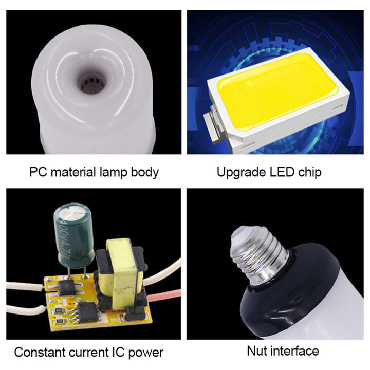 LED FLAME LIGHT PARTY LAMP - 4 MODES SIMULATING FIRE-E14 3Modes A-The Livary