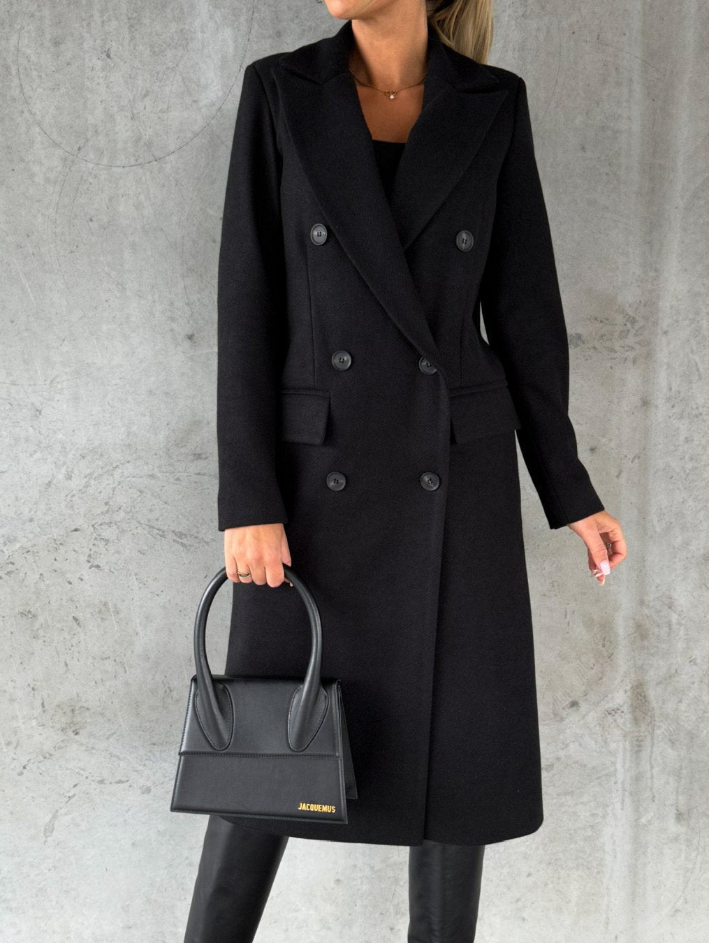 Trendy Winter Jacket for Women - Valeria-Black-S-The Livary