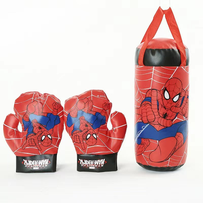 Kids Boxing Gloves with Punch Bag - PowerPunch Hero Set-The Livary