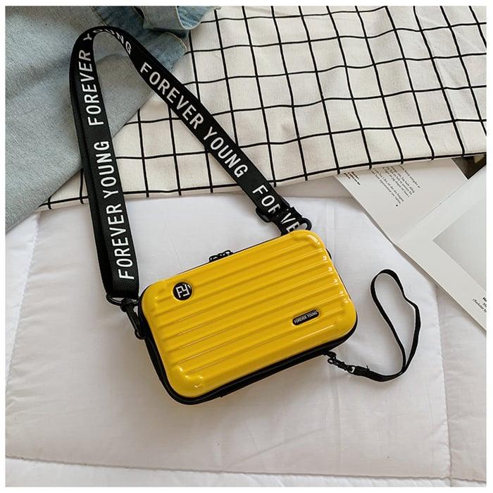 Compact and Stylish Mini Travel Bag for Women - LunaBag-Gul-The Livary