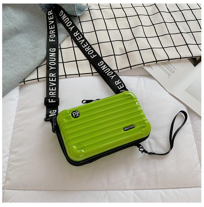 Compact and Stylish Mini Travel Bag for Women - LunaBag-Green-The Livary