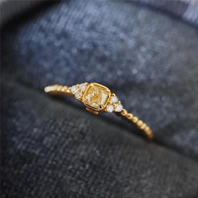Soft Natural Citrine Ring - Alina-Citrine-The Livary
