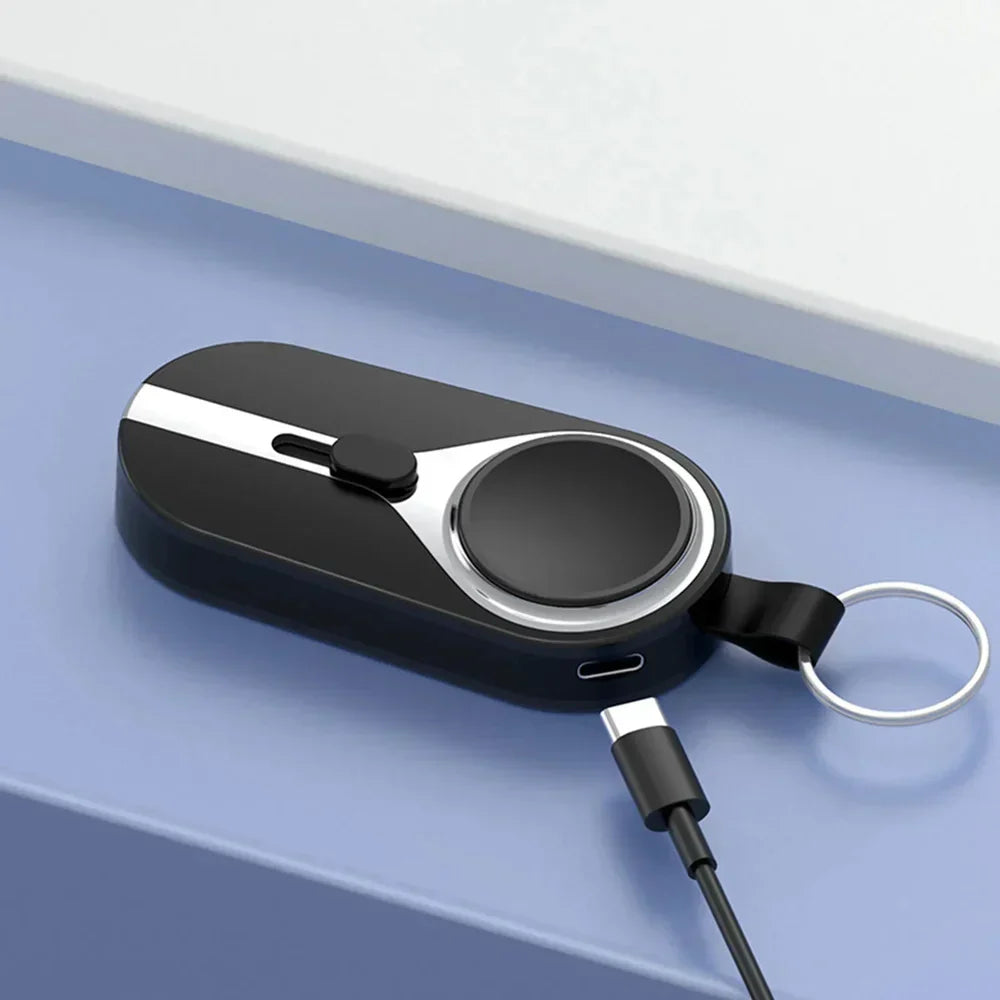 Wireless Charging Clip – VoltClip-Black-iPhone-The Livary