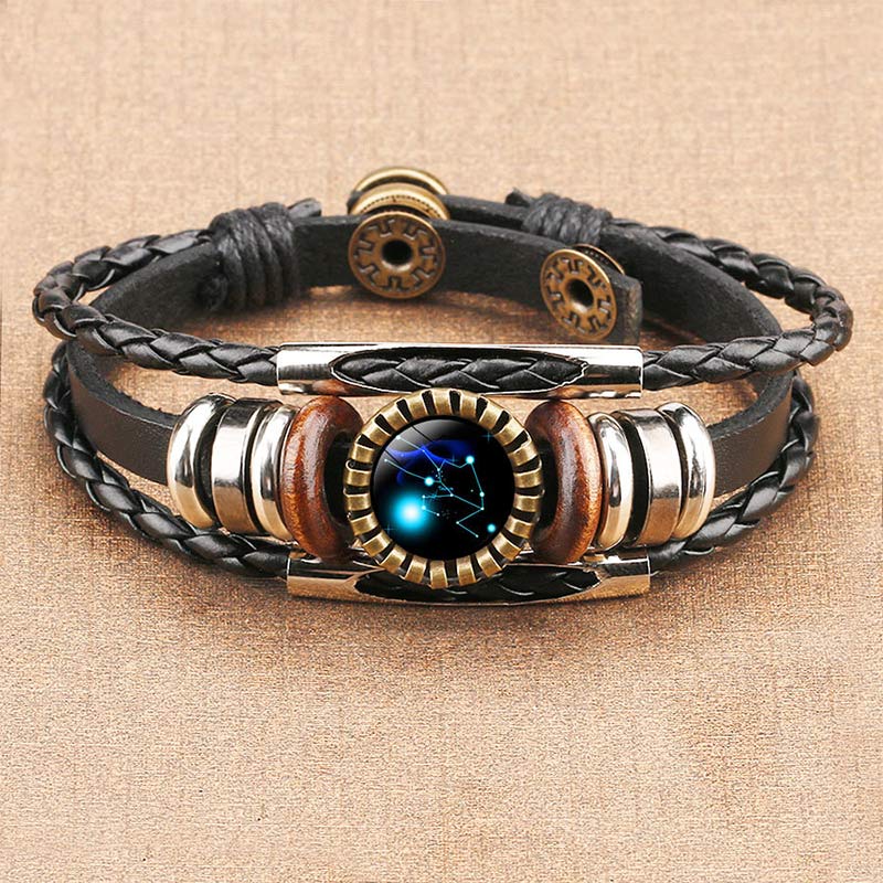 Zodiac Retro Bracelet - Lyra-Bull-The Livary