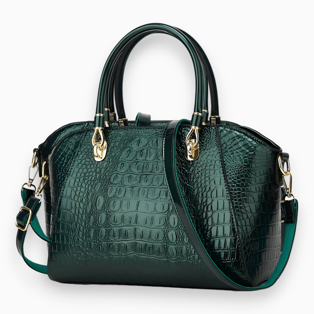 Luxury Ladies Tote Bag - Celeste-Green-The Livary
