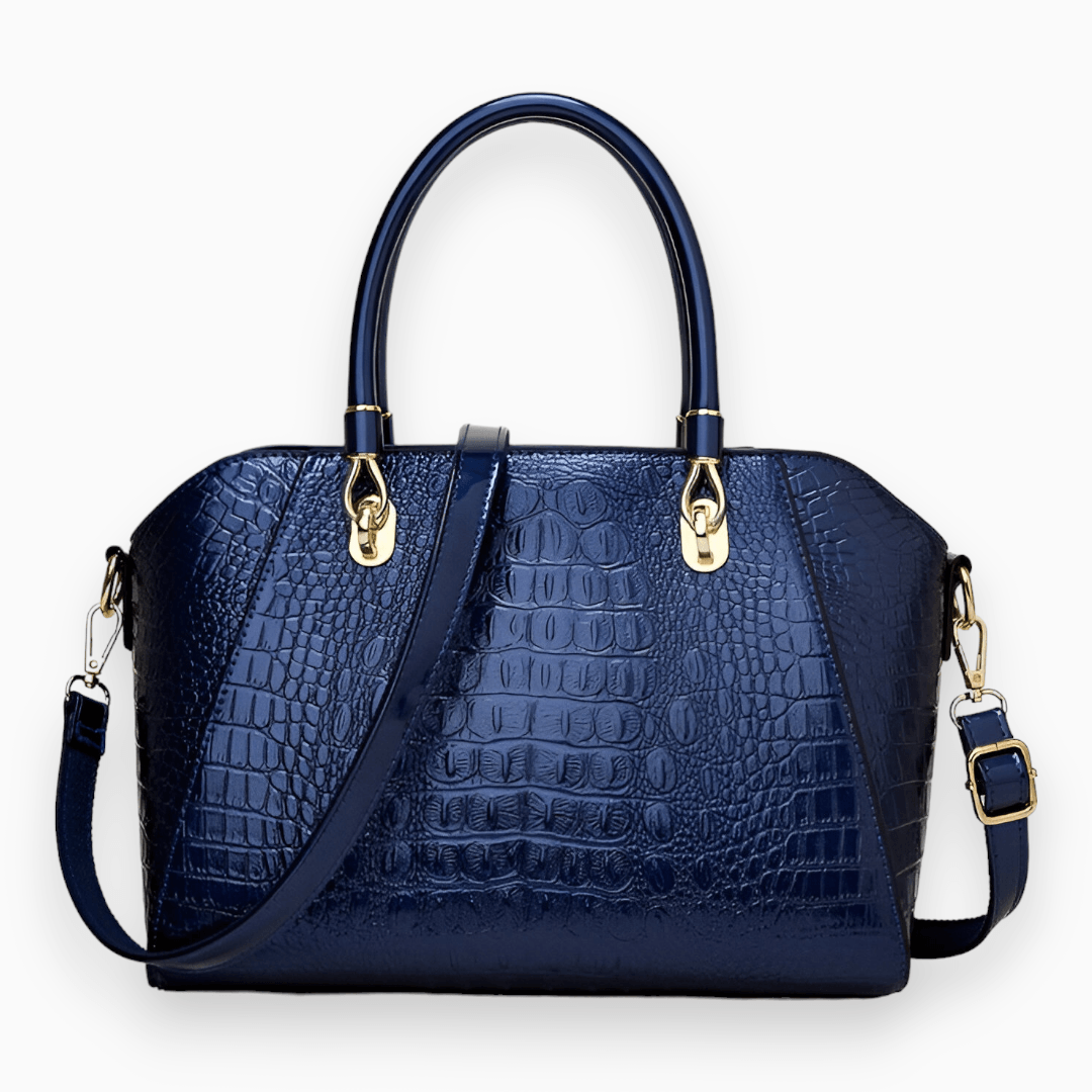 Luxury Ladies Tote Bag - Celeste-Blue-The Livary