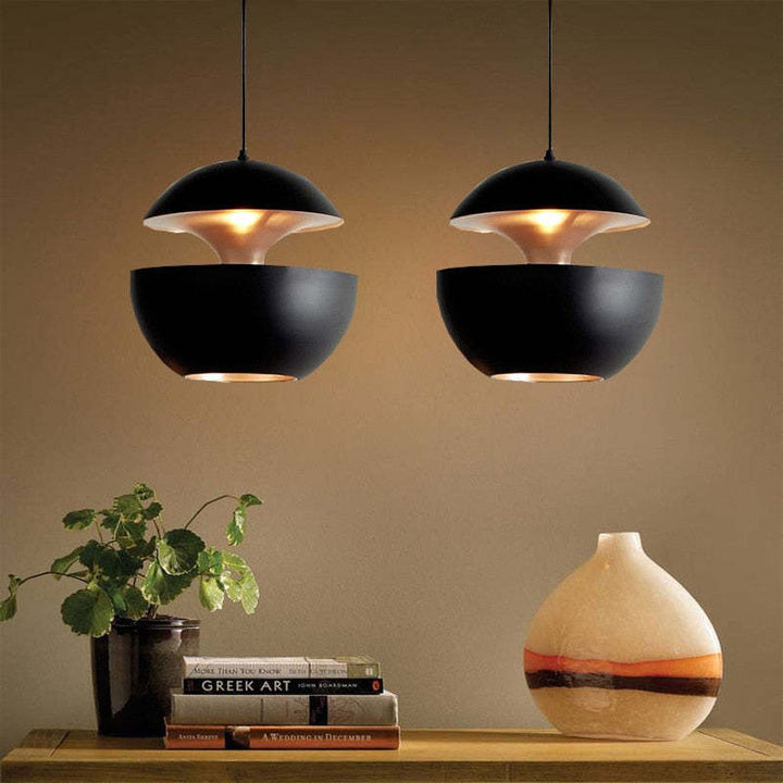 Modern LED Pendant Lamp - AstraGlow-White-Small (9.84 in)-The Livary