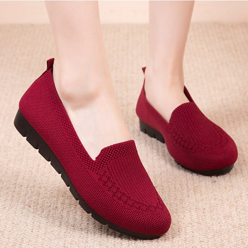 Comfortable & Breathable Women's Slip-On Everyday Shoes with Arch Support – Leona-Pink-3-The Livary
