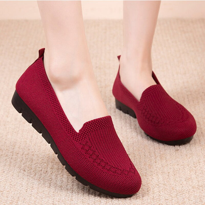 Comfortable & Breathable Women's Slip-On Everyday Shoes with Arch Support – Leona-Pink-3-The Livary