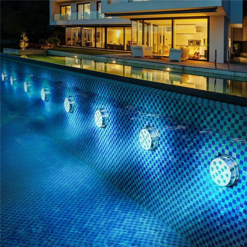 Waterproof LED Underwater Light with Remote Control - GlowRipple-1 + 1 FREE-The Livary