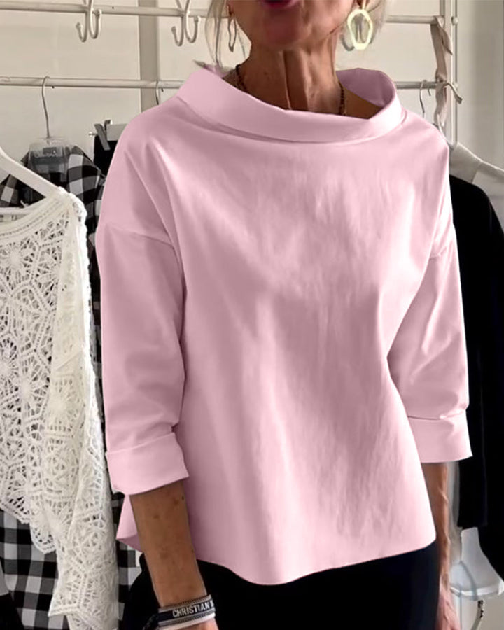 Stylish Ladies Top - Livia-Pink-S-The Livary