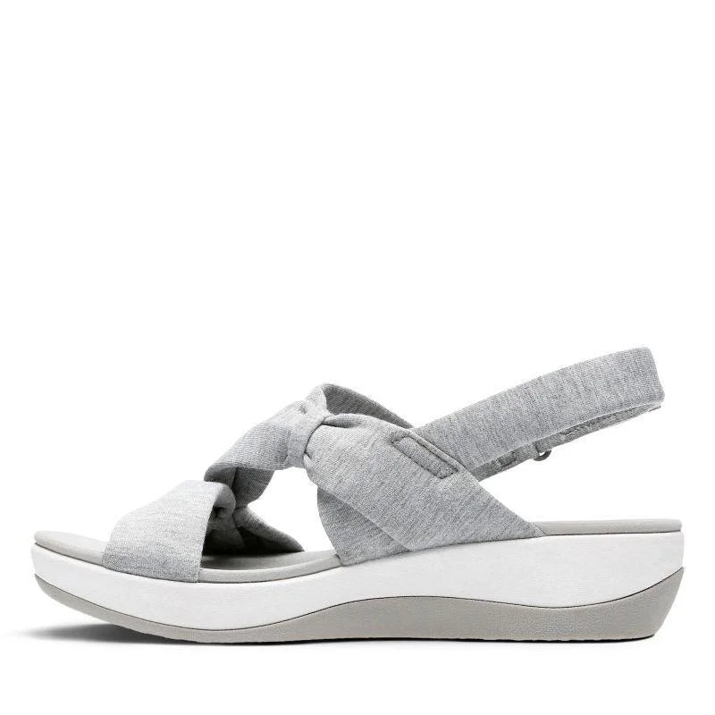 Ultra-comfortable Orthopaedic Women's Summer Sandals – Isabella-Gray-2.5-The Livary