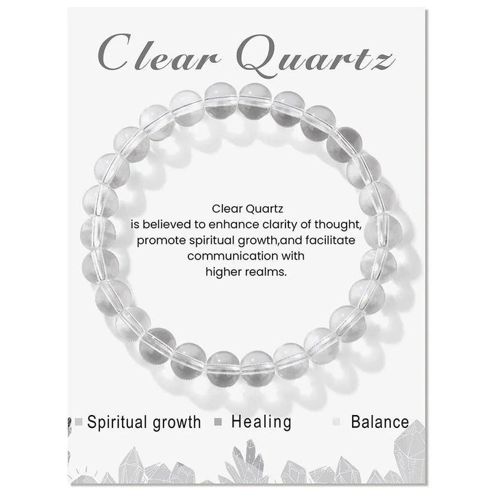 Natural Crystal Healing Energy Bracelet - Aria-Amazonite-The Livary