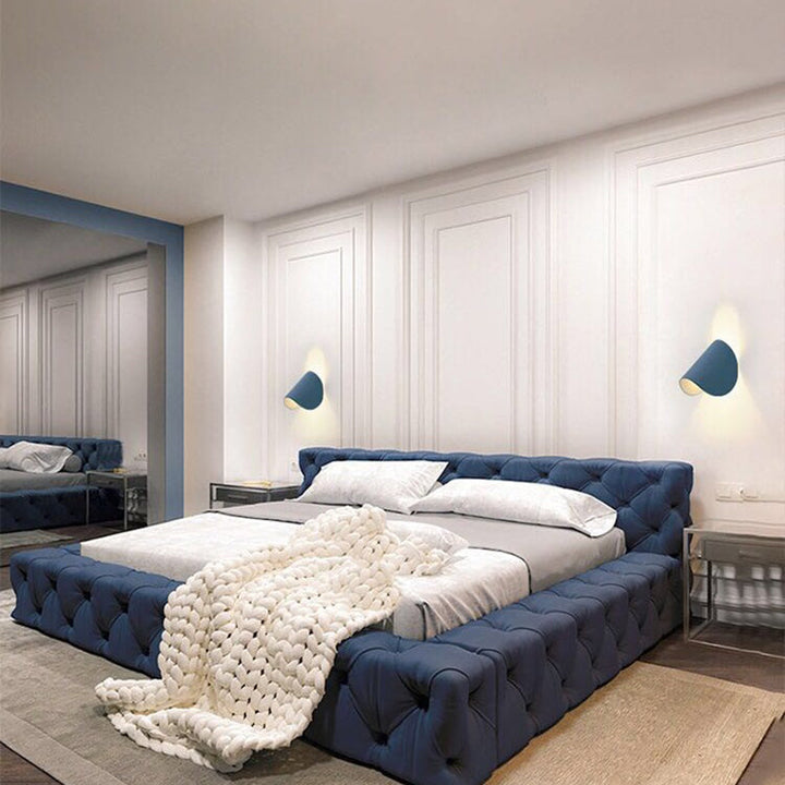 Modern Coloured Wall Lamp - ColorVibe-Blue-The Livary