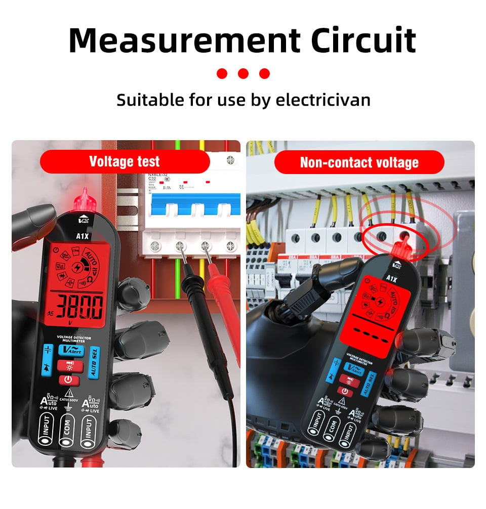 Smart Digital Multimeter – Voltago A1X-Standard-The Livary