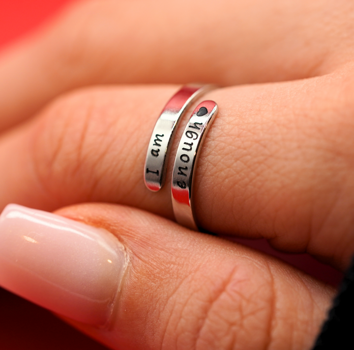 I Am Enough Ring - Sera-The Livary