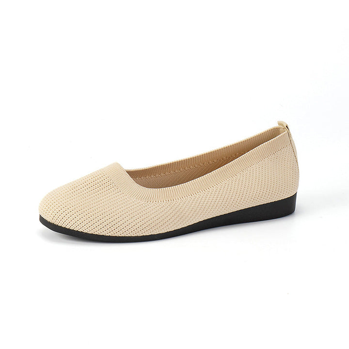 Orthopaedic ladies' ballerinas with comfort sole & classic design – Mia-Black-3.5-The Livary