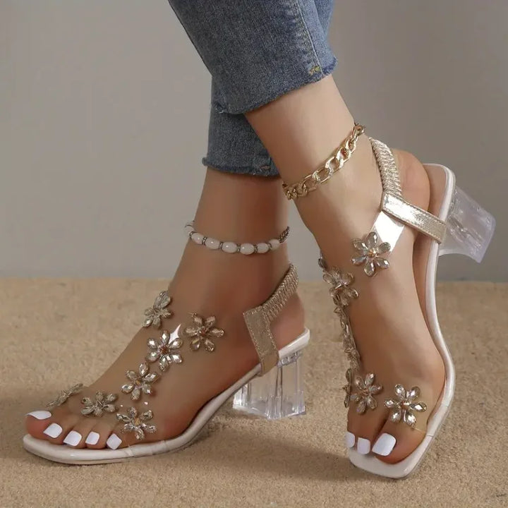 Trendy women's orthopedic pumps with breathable design – Melina-Champagne-3.5-The Livary