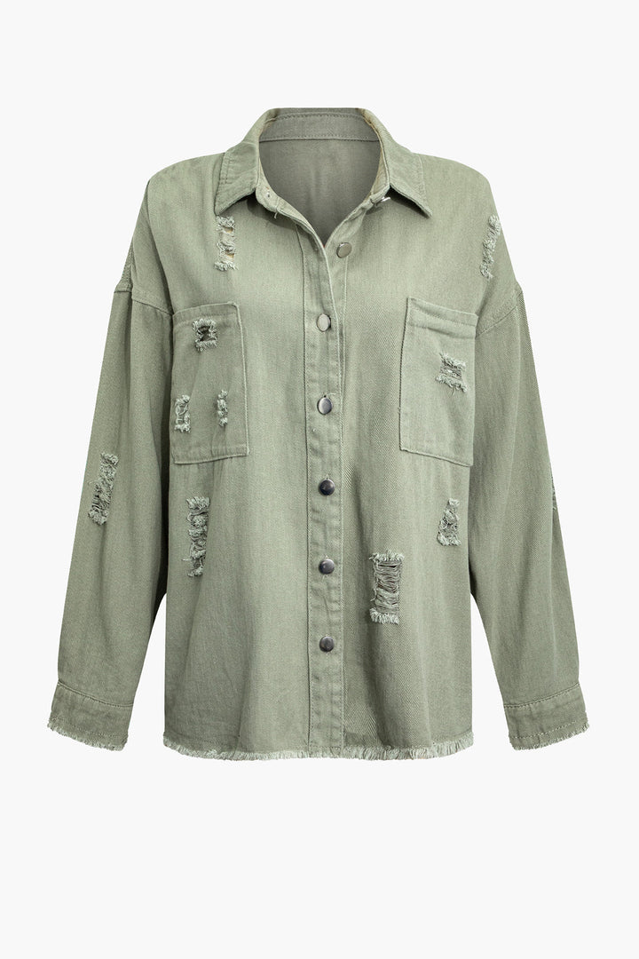 Denim jacket with character – Leona-S-The Livary