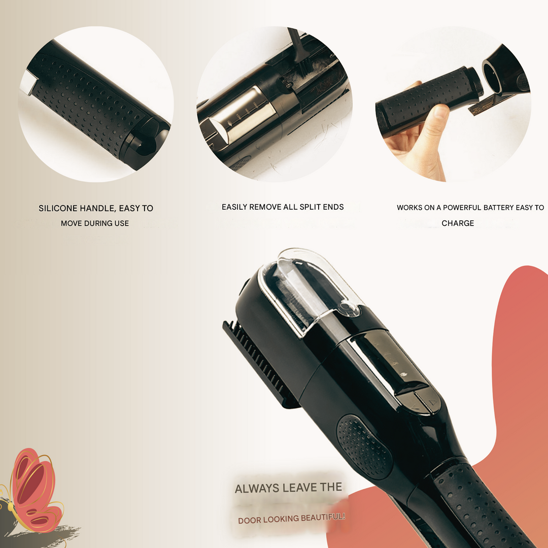 Split Ends Trimmer – Cleo-Pink-The Livary