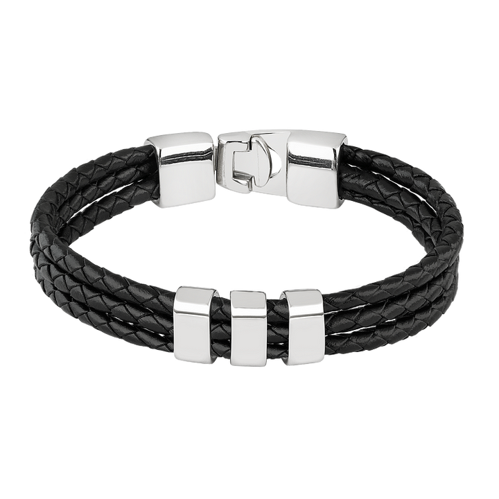 Romance Gravure Armband - Felix-Silver-The Livary