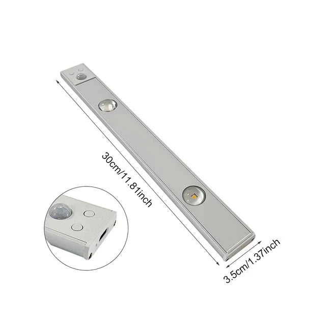 Wireless LED Fixture with Motion Sensor - LumiSense