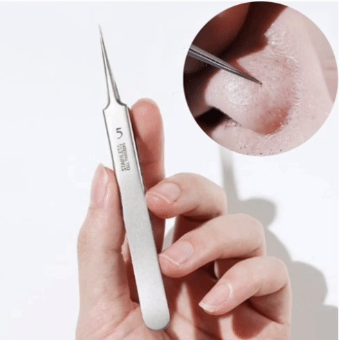 Precision Tweezers for Blackheads & Pimples – Léna-The Livary
