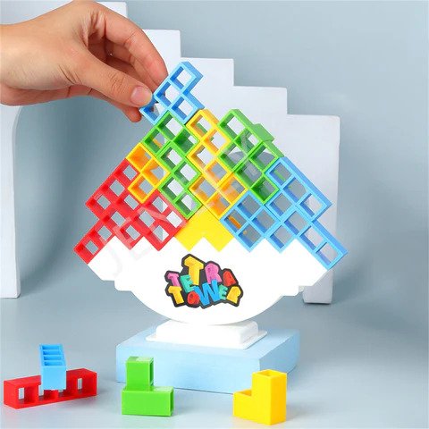 Stacking Play Set – StackaTrix-The Livary