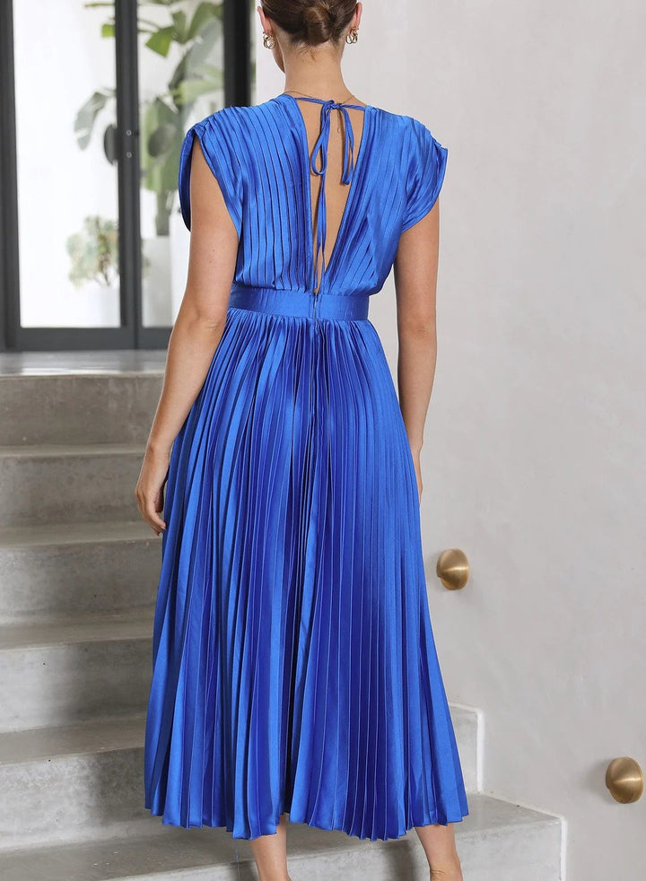 Trendy Maxi Dress - Elara-Green-XS-The Livary