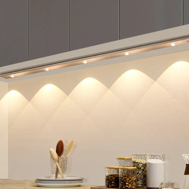 Luxury Wireless LED Cabinet Light - LumiLux-11.81 inches-Black-The Livary