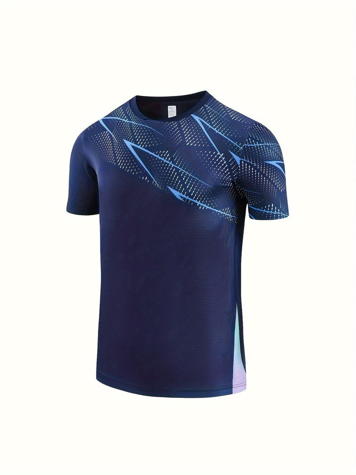 Sporty Functional Shirt for Men Summer Activity - Tarek (Buy 1 Get 1 FREE)-Navy Blue-S(46)-The Livary