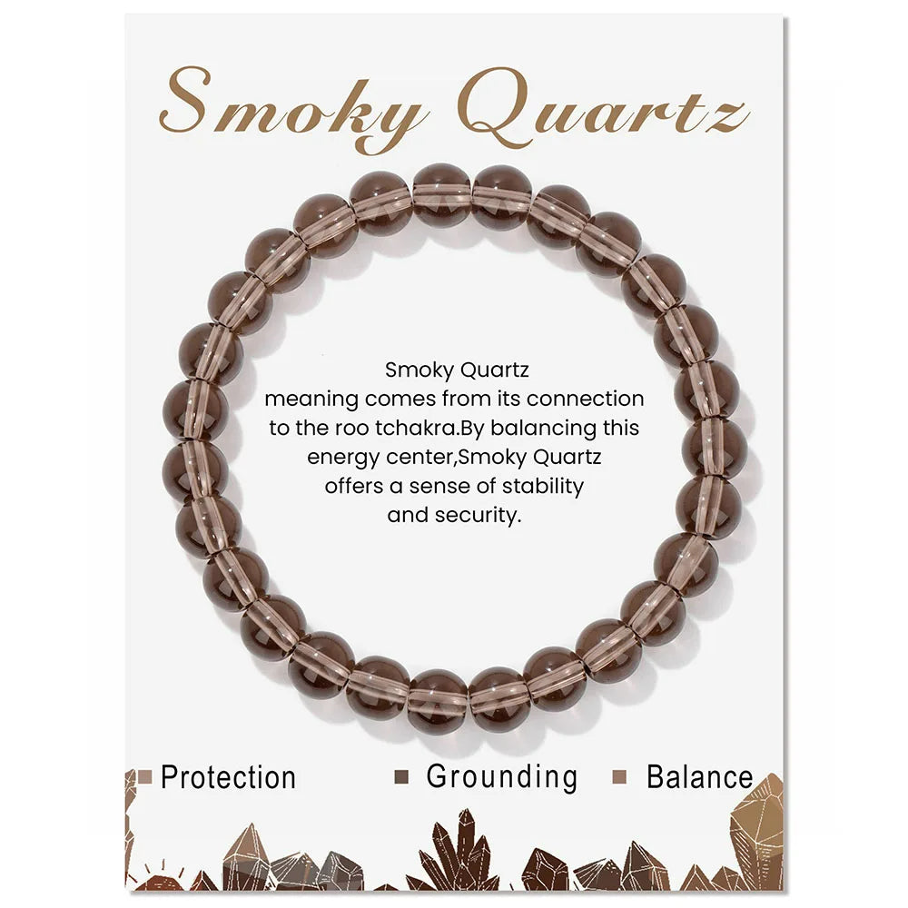 Natural Crystal Healing Energy Bracelet - Aria-Amazonite-The Livary